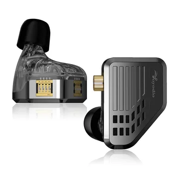 Joyodio VZ10 באוזן Wired אוזניות 8 מתכווננת כוונון מתג טכנולוגיה היברידית אוזניות מוניטור אוזניות בס מתכת אוזניות