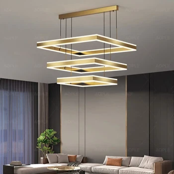 מודרני עיצוב הבית led אורות תליון אור מנורות בסלון נברשות חדר האוכל תלוי אור, תאורה פנימית